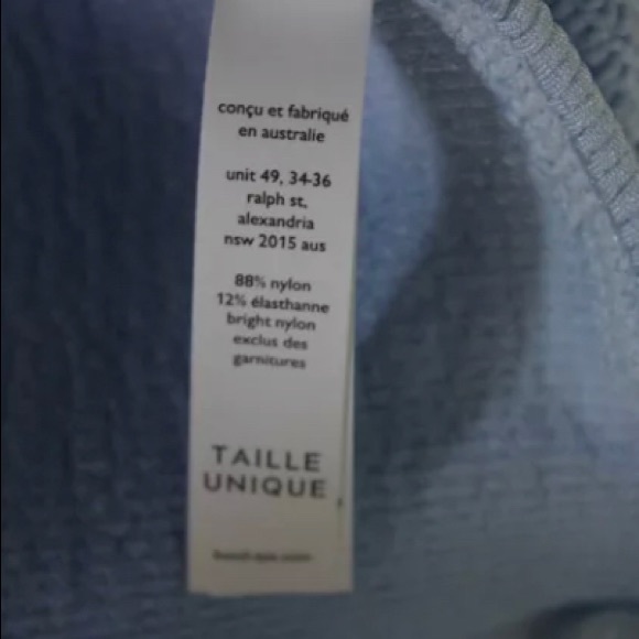 BOND-EYE - New! The Sierra Bikini/ Swimsuit Set Lake Blue - One Size - Picture 4 of 7